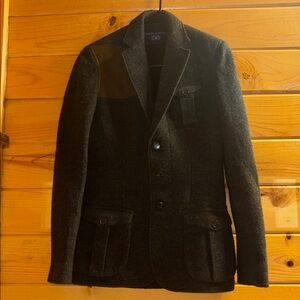 Gorgeous wool and suede women’s Ralph Lauren blazer size 2